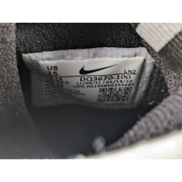 Nike Vapor Edge 360 Pro White Platinum Black Football  Men’s Size 15 NEW main image 4